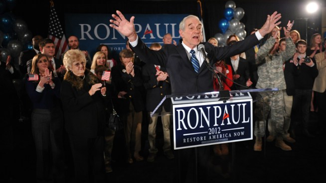 Rep. Ron Paul tells his supporters that he had a fantastic showing in Tuesday's Iowa caucuses.