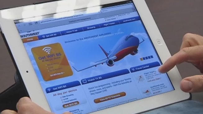 Dallas-based Southwest Airlines is taking in-flight entertainment to new heights offering live TV on select planes.