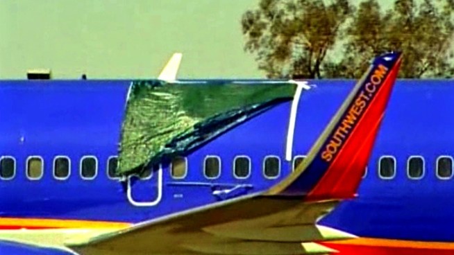 The Federal Aviation Administration blamed an airplane maintenance company for safety violations involving some Southwest Airlines planes.