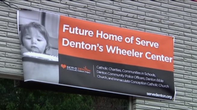 Serve Denton broke ground on the Wheeler Center Friday, it will be the city's first shelter exclusively for women and children.