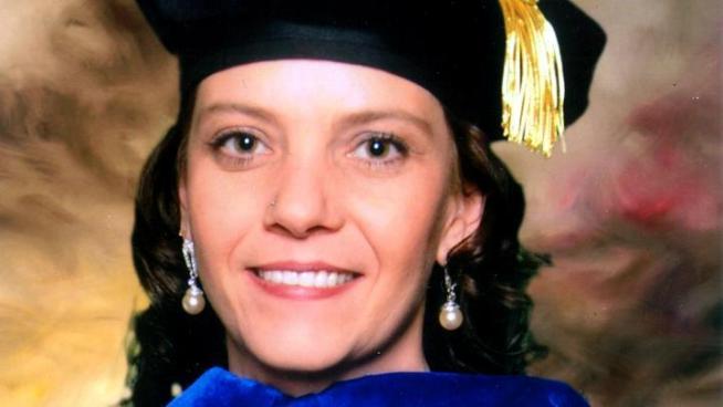 Greenville police have arrested a man accused of fatally shooting his former wife in front of their children.