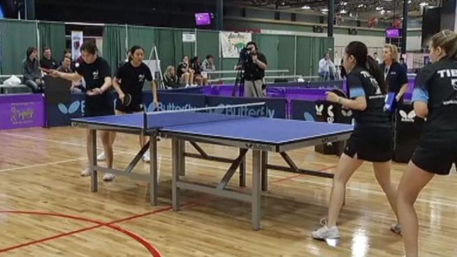 250 table tennis players from the United States and Canada are in Plano to show off their skills in the sport that's sometimes misunderstood.
