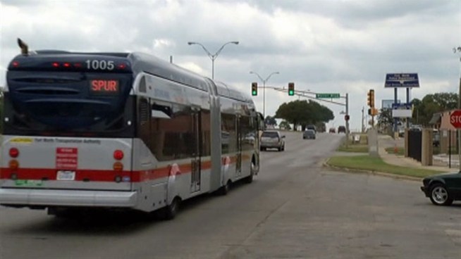 New T buses have hit the streets on the Spur route and they have a new advantage that helps the longer buses get through stop and go traffic.