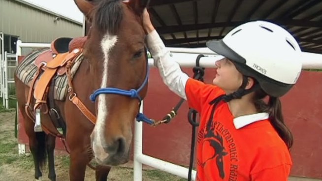 Some ponies once abandoned by their owners are now helping people facing serious life challenges, thanks to Throwaway Ponies in Rockwall, Texas.