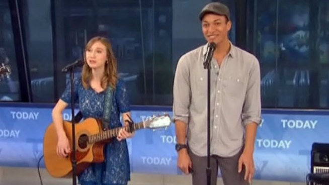 University of North Texas students Kayley and Andrew Walker were finalists in the Today Show's 