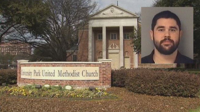 University Park police say 25-year-old James Ackley served as a youth leader at University Park United Methodist Church and started a relationship with a young girl in August. He's now charged with sexual assault of a child and online solicitation.