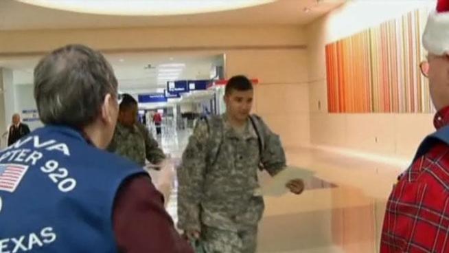 Members of the Vietnan Veterans of America Chapter 920 from Denton say the end of the Welcome Home Troops program at DFW Airport next week is a bittersweet ending for them.