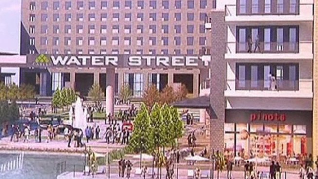 Leasing has already begun on The Water Street project in Irving which will bring business, restaurants and housing