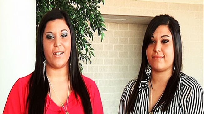 In Garland, twin sister softball players signed to the same college on Wednesday on National Signing Day.