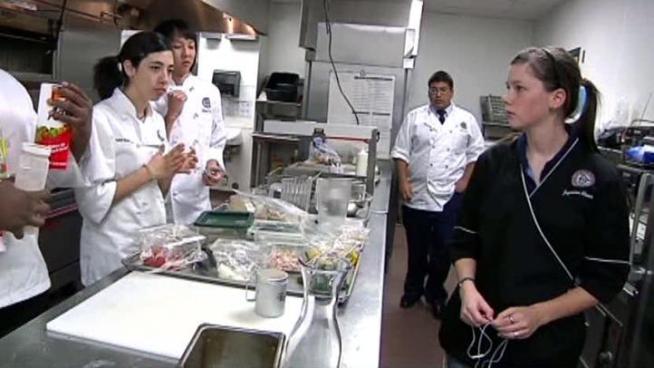 Wylie High students are learning life lessons and the food business in an expensive kitchen on campus.