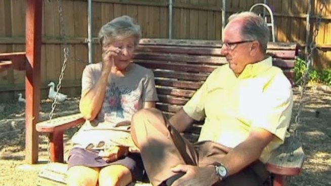 Martha Davis just wanted a military burial for her Marine husband when he died, but the paperwork she needed was locked in a fireproof safe that's when a Home Depot manager rushed to help.