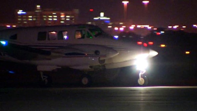 Two planes began aerial spraying for mosquitoes in an area of Dallas County north of Interstate 30 and east of the Dallas North Tollway that includes University Park, Highland Park, Dallas, Richardson, Garland and part of Mesquite.