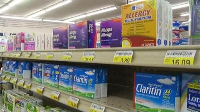 Dry windy air conditions are making matters worse for people with allergies.