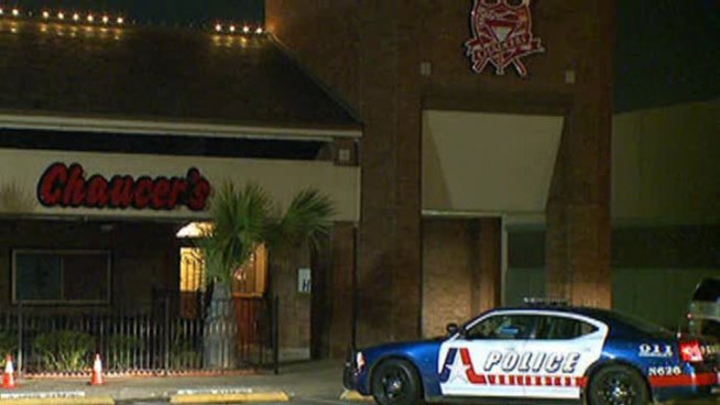 A man was shot outside Chaucer's Sushi and Grille in Arlington's Lincoln Square off Collins early Friday morning.
