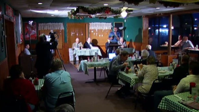 A panel discussion in Arlington heard arguments for and against arming teachers.