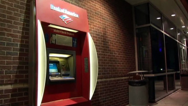 A Grapevine man at a Dallas bank was forced into his car at gunpoint and forced to withdraw money from several ATMs in Dallas and Irving.