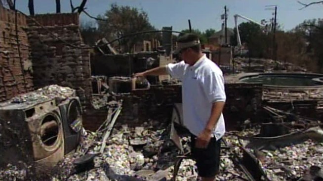 Firefighters are making real progress in battling the massive blaze thanks largely to calmer winds.