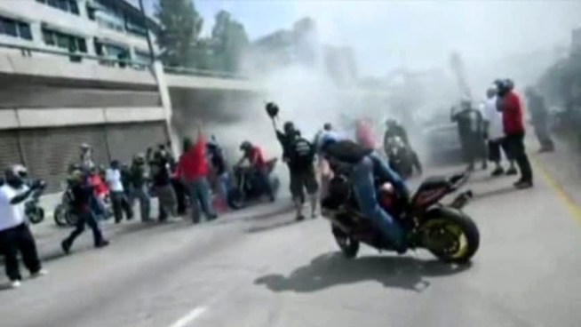 Dallas police say they have a plan in place to prevent a group of sport bikers from blocking and spray-painting Central Expressway again this year.