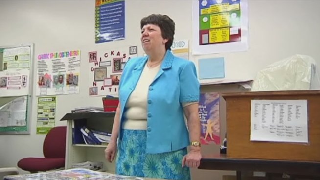 Marilyn Bland is an English teacher at North Garland High School where she is inspiring students not just because she has been blind for almost 40 years but also because of her volunteer work.
