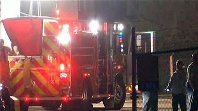 Flames tore through a Burleson warehouse overnight Tuesday, causing untold damage.