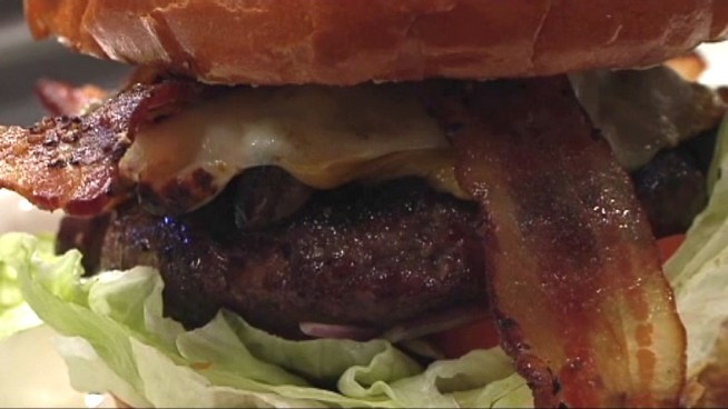 When a restaurant names one of its burgers after a classic car, it better measure up to its All-American standards. We found a meaty monster at The Ranch in Las Colinas that does