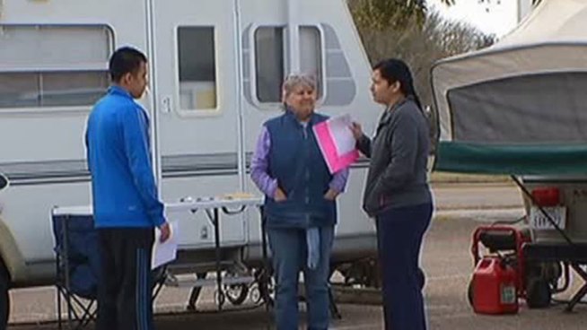 Parents camping out to land transfer spots into Arlington schools are nearing the end of their sacrifice.