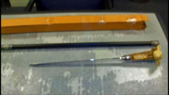 TSA Agents in Corpus Christi missed a 14-inch blade part of a passenger's carry-on luggage on a flight to DFW.