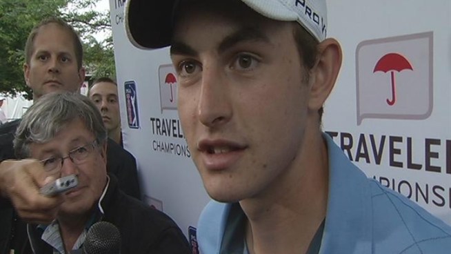Patrick Cantlay became the first amateur to shoot a 60 in a PGA Tour event Friday.