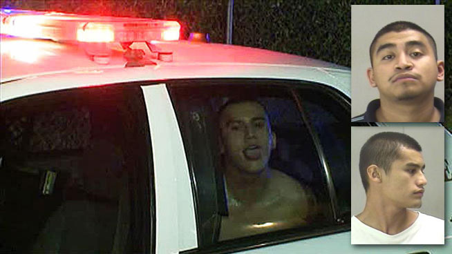Dallas County deputies have just released the names of the two men who were arrested Tuesday morning after an unusual high-speed chase.