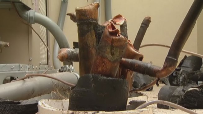 Thieves stole copper from the Holy Cross Catholic Church in Dallas and then ransacked the sanctuary. Parishioners believe they caused at least $20,000 in damages.