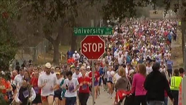 Cowtown event organizers expect up to 27,000 people to run in this weekend's race, an all-time record for the 35 year old event.
