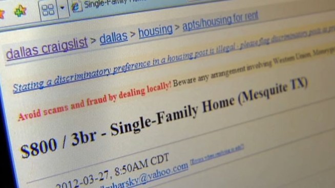 Real estate agents warn tornado victims looking for affordable rental homes and a short-term lease to be aware of the latest online scheme.