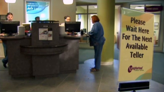 Neighborhood Credit Union expects its lobby will be full Saturday for Bank Transfer Day.