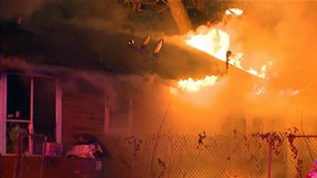 A Dallas family lost everything in an overnight house fire, including several dogs.