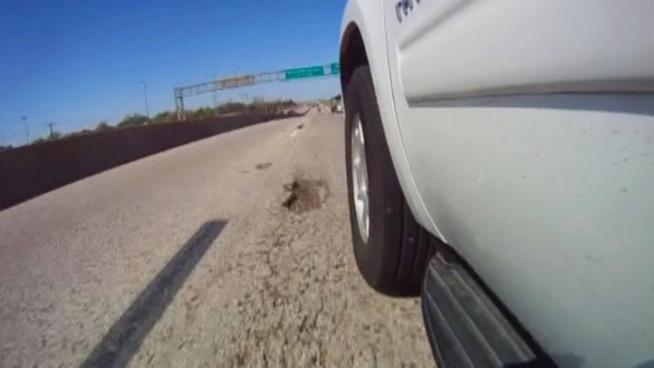 Blame rain and road construction for the potholes riddling State Highway 183, but the Texas Department of Transportation says it's doing what it can to fill the holes.
