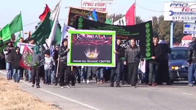 Shia Muslims in North Texas observed the Day of Arba'een, commemorating the martyrdom of Hussein bin Ali, the Prophet Muhammad's grandson.