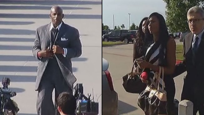 A Collin County judge has rules in the ongoing custody battle between Deion Sanders and his estranged wife Pilar Sanders. The Sanders' boys will live with Deion at their Prosper home, their daughter will live with Pilar at their home in Celina. The couple will share custody when the school year ends.