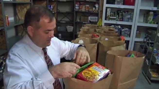 Serve Denton is teaming up with the North Texas Food Bank to create the first food distribution center in the county. It will help save money and feed more people.