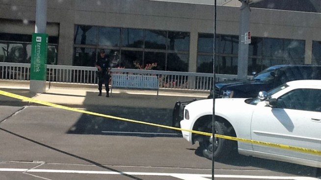 The security scare outside Terminal B at DFW Airport was caused by an unattended rental truck, one of three incidents across the country Sunday.