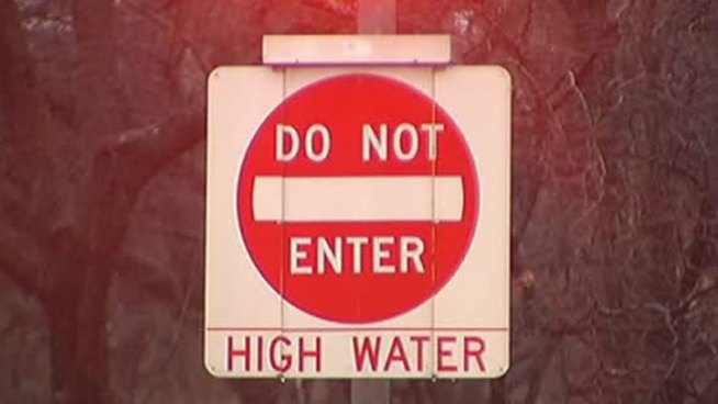 White Rock Lake has risen from a depth of 70 feet to 80 feet over the last 24 hours.
