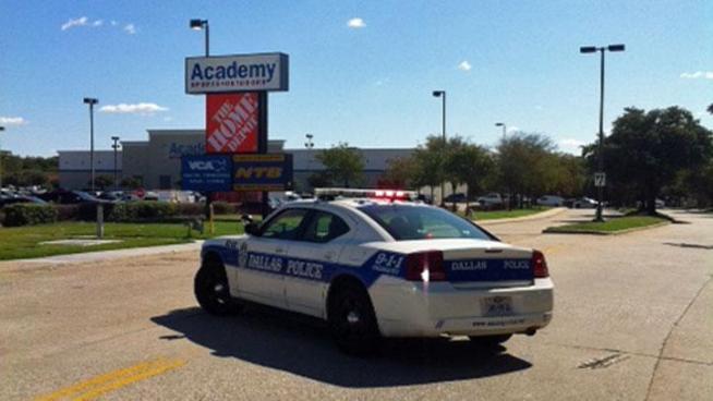 Dallas police said a man who stole merchandise from a Home Depot died in custody.