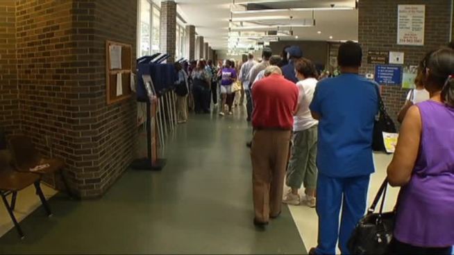 As early voting begins in Dallas County, many voters are surprised by the crowds waiting to cast their ballots.