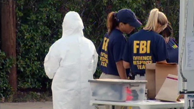 The FBI and the Plano police bomb squad are searching a home two miles away from where a bomb went off near a major gas line.