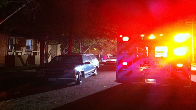 A woman was sent to the hospital for smoke inhalation after a small fire at a west Fort Worth apartment complex Wednesday morning.