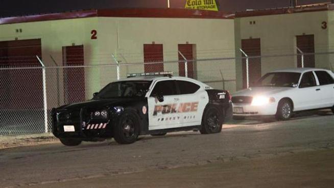 Forest Hill police say one of its officers was injured after a crash Monday morning.
