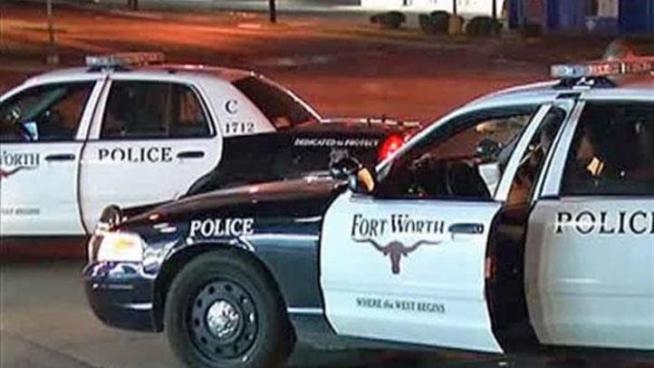 Police are searching for a gunman who shot a man in Fort Worth on Monday morning.