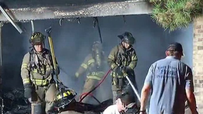 An intense, fast-moving fire on the 7700-block of Acapulco destroyed one family's home and damaged another early Tuesday.