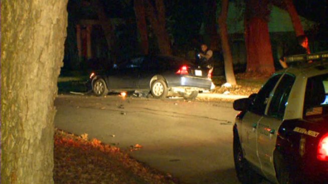A man is in critical condition following a high speed chase with police near the TCU campus.