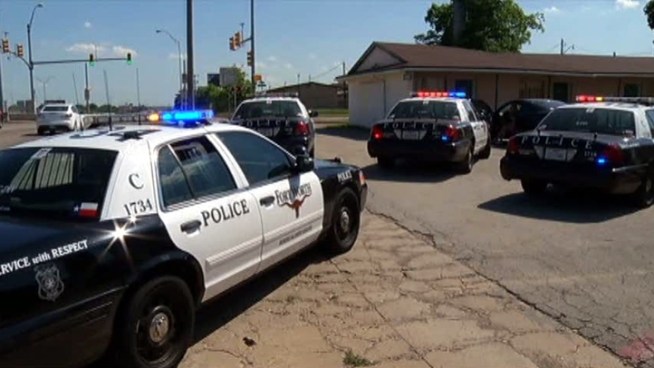Two undercover Fort Worth officers who saw a carjacking followed the car and called for patrol officers. The driver said the man jumped in her car and told her someone was trying to kill him.