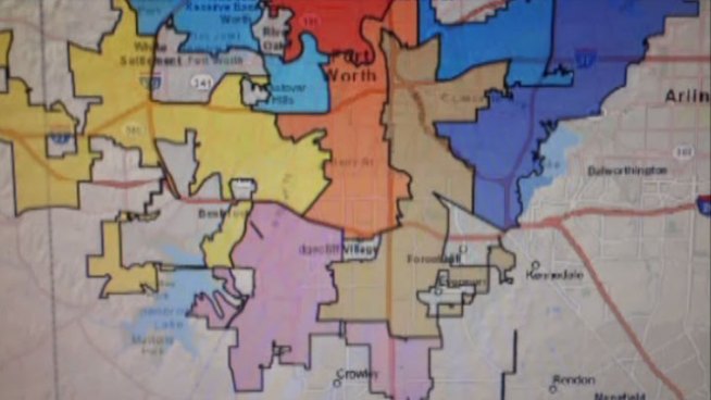 The Fort Worth city council approved its new district map Tuesday morning but not everyone is happy about the end result, one Hispanic group says it will challenge the new boundaries.